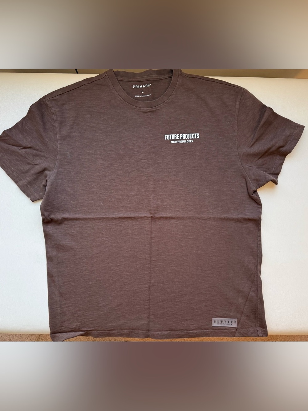 Primark Brown 'Future Projects New York City' Graphic T‑Shirt